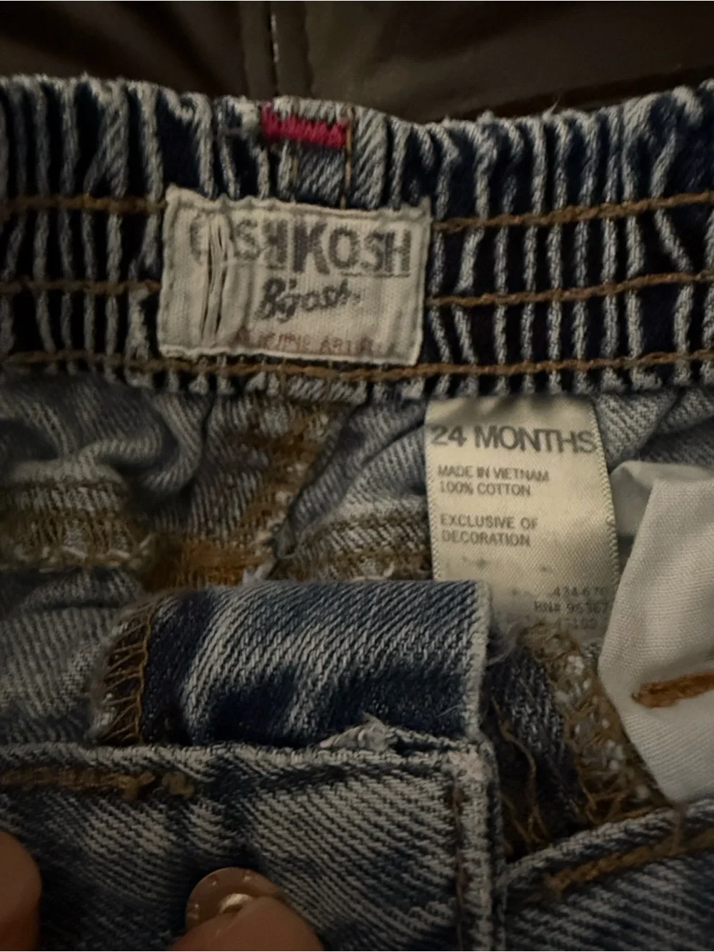 OshKosh B'gosh Light Blue Boot Cut Jeans with Heart Embroidery
